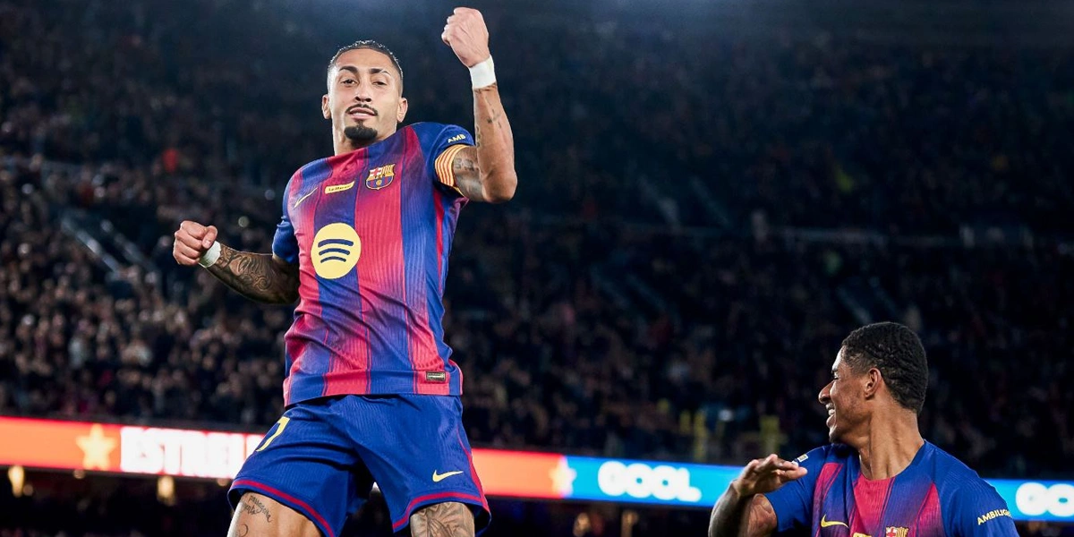 Raphinha-Bersinar,-Barcelona-Kalahkan-Osasuna-2-0