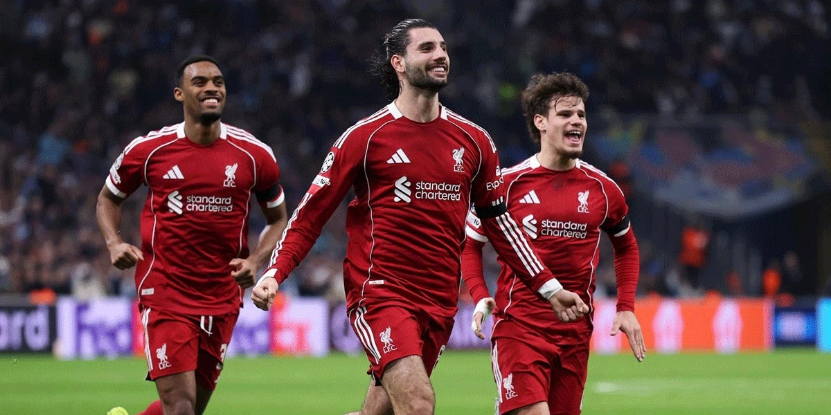Liverpool Permalukan Marseille di Velodrome Lewat Tiga Gol